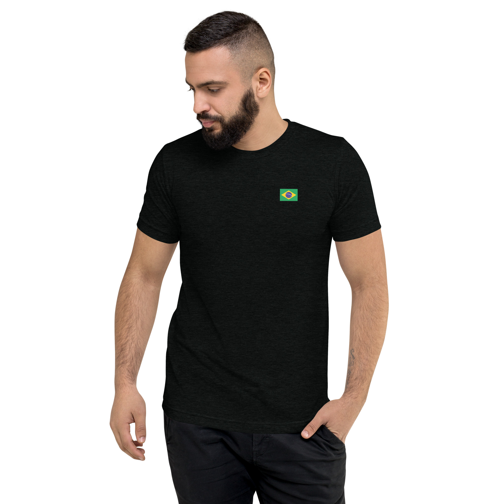 BrasilShirt® – Camiseta com mangas curtas